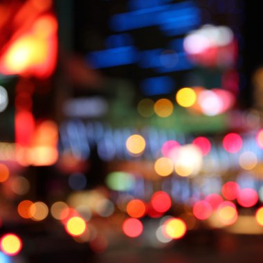 gece şehir bulanıklık