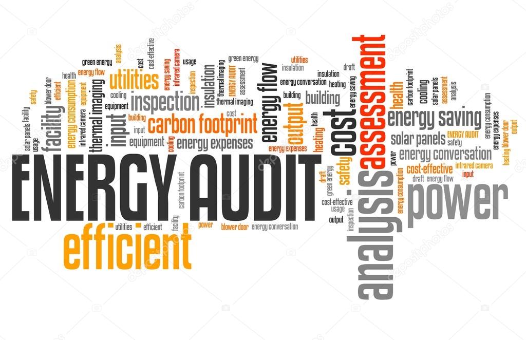 Energy audit - word cloud