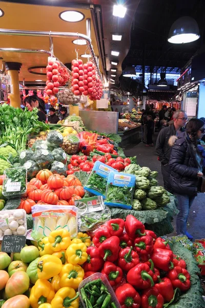 巴塞罗那-邦奇利亚市场 — 图库照片