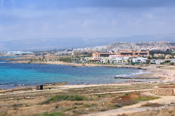 Paphos, Cyprus - seaside view — Stock Photo, Image