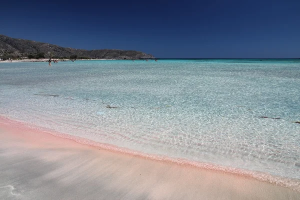 Crete beach - pláž pohled — Stock fotografie