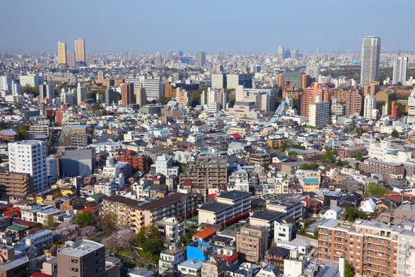 Міський пейзаж Токіо, Японія — стокове фото