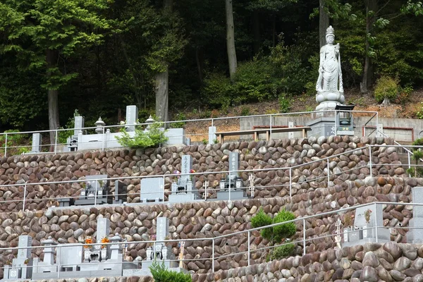Kyrkogården i Japan — Stockfoto