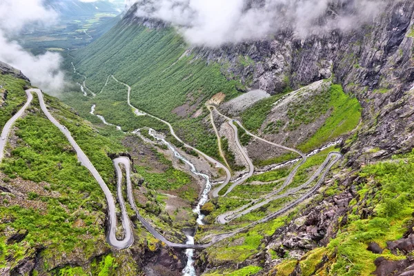 Troll Road, Noruega — Fotografia de Stock