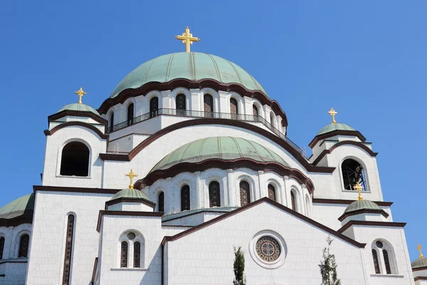 贝尔格莱德大教堂, 塞尔维亚 — 图库照片