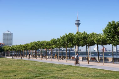 Düsseldorf city, Almanya