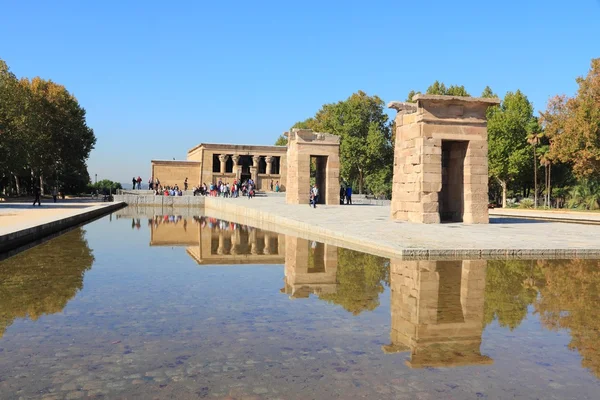 Debod Temple, Spanien — Stockfoto