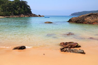 Brazilian beach - Costa Verde clipart