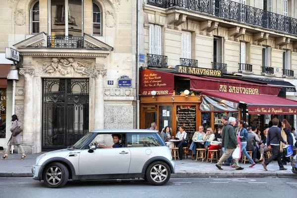 Парижское кафе - Франция — стоковое фото