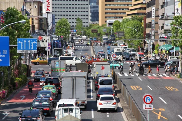 Verkeer in japan — Stok fotoğraf