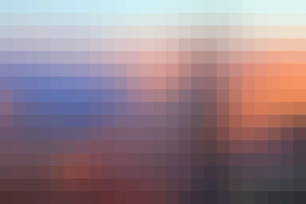 オレンジ色のピクセル パターン — ストック写真