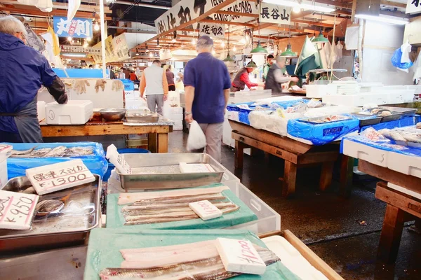 Tokyo - piac Tsukiji — Stock Fotó