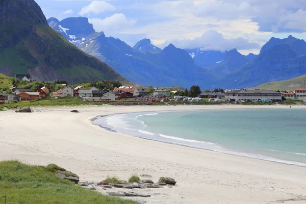 ノルウェーのロフォーテン諸島の風景 — ストック写真