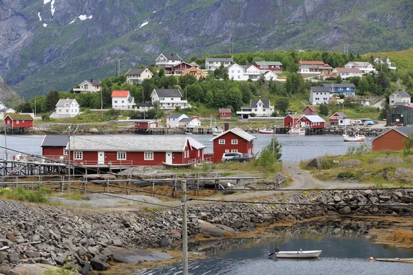 Reine, Norsko - Lofoten ostrovy — Stock fotografie