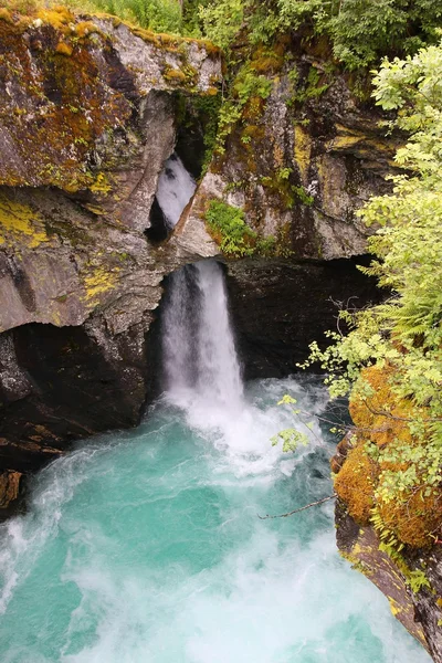 Noruega natureza - Gudbrandsjuvet gorge — Fotografia de Stock