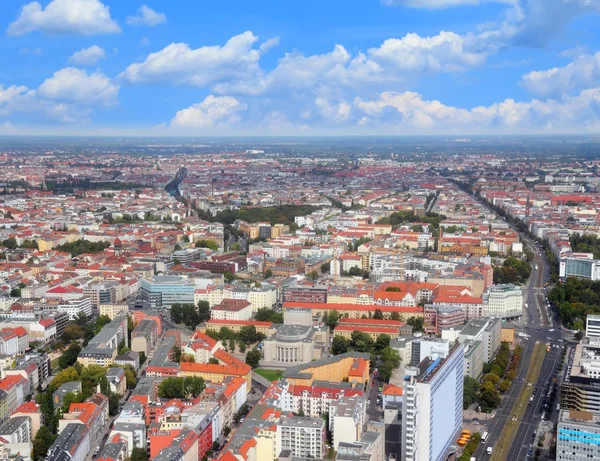 Berlin vista aérea — Fotografia de Stock