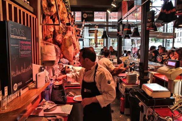 Madridi élelmiszer-kultúra — Stock Fotó