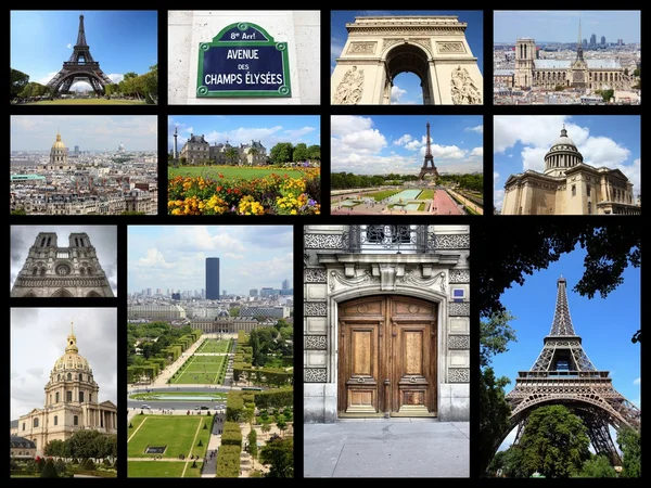 Paris - travel collection — Stock Photo, Image