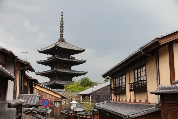 Kjóto, Japonsko - Staré město — Stock fotografie