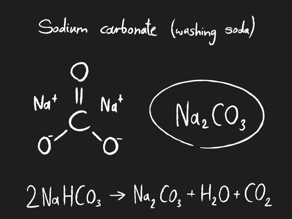 Ilustracja wektorowa formuły chemiczne — Wektor stockowy