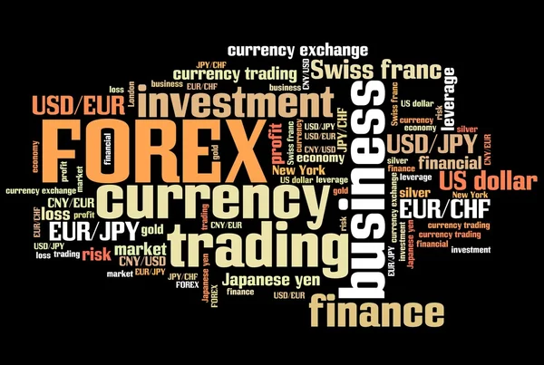 Měnový obchod ve forexu — Stock fotografie