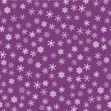 Kar taneleri - vektör çizim