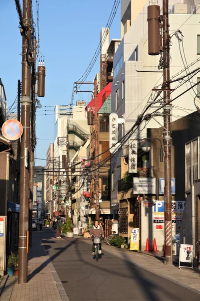 Japan fietser in Kyoto — Stockfoto