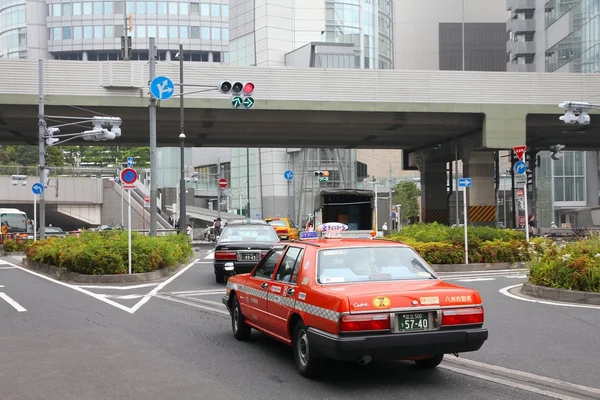 Japán taxi Tokióban — Stock Fotó