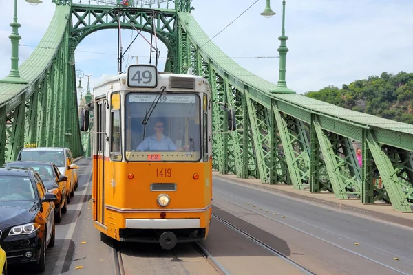 Tram in Budapest