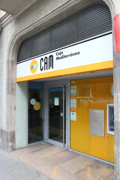 Bank in Barcelona — Stock Photo, Image