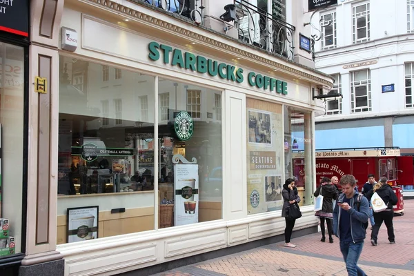 Birleşik Krallık'taki Starbucks — Stok fotoğraf