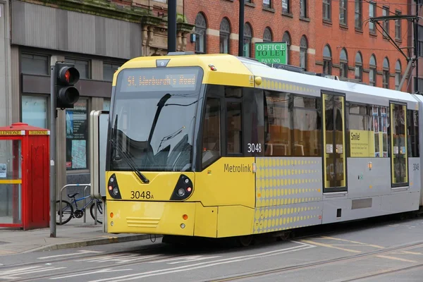 Manchester public transport — Stock Photo, Image