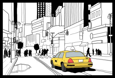 New york sarı taksi