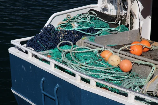 Рыболовное оборудование Норвегии — стоковое фото