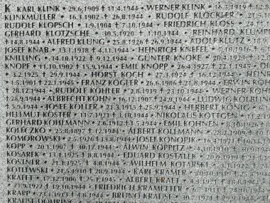 Alman savaş mezarlığı