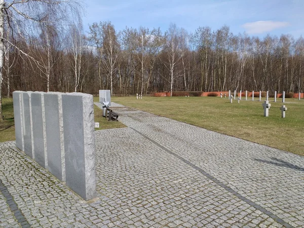 German war cemetery — Stock Photo, Image