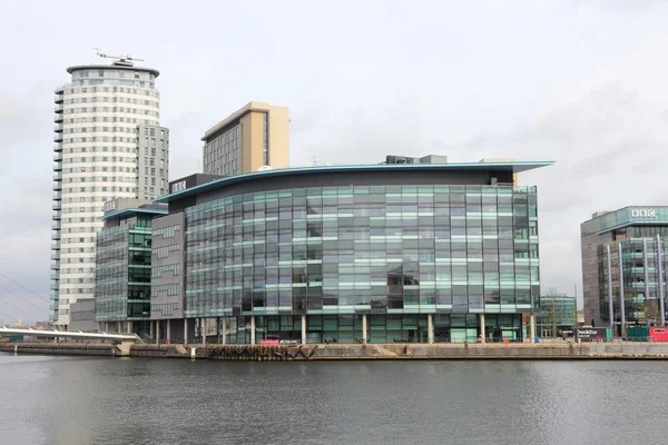 Salford Mediacity, Wielka Brytania — Zdjęcie stockowe