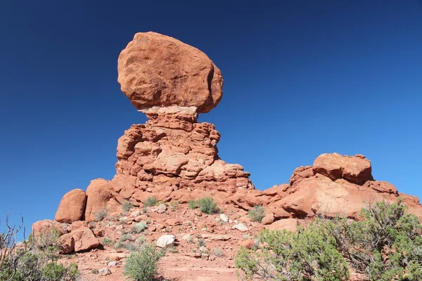 Balanserad Rock, USA — Stockfoto