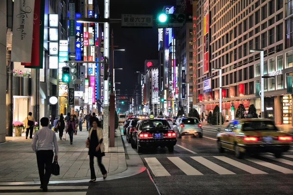긴자, 일본 도쿄 — 스톡 사진