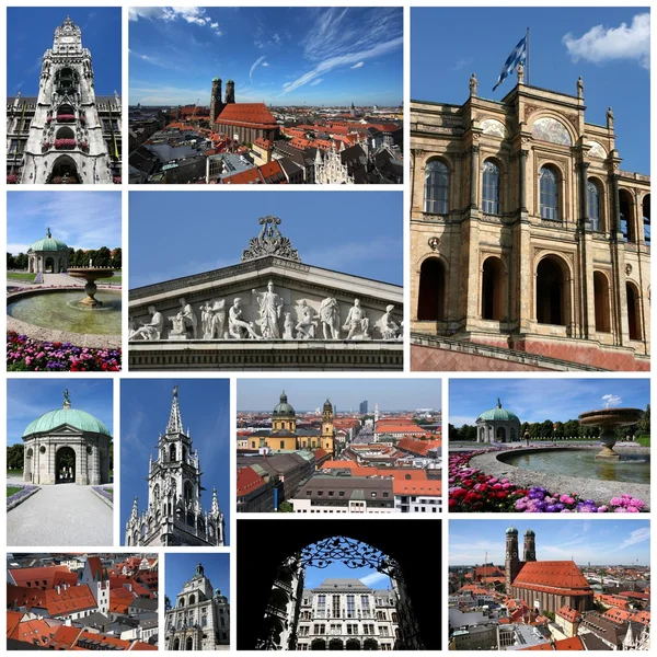 Munich - travel collage — Stock Photo, Image