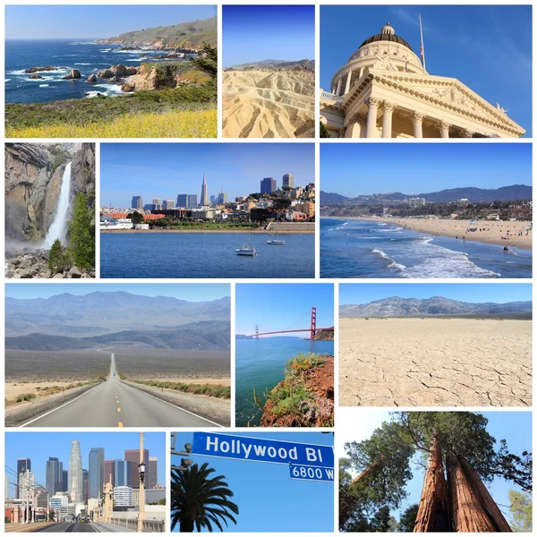California collage set — Stock Photo, Image
