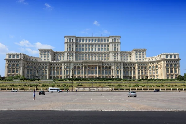 Parlamento de Rumanía - arquitectura de la ciudad — Foto de Stock