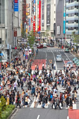 Japonya 'daki Tokyo şehri.