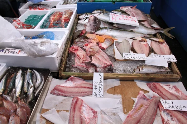 Tokyo - piac Tsukiji — Stock Fotó