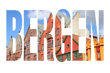 Bergen işareti - seyahat kelime