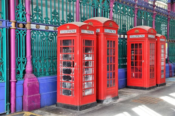 Londra telefon - şehir mimarisi — Stok fotoğraf