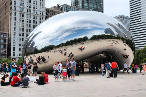 Cloud Gate, Chicago — Stockfoto