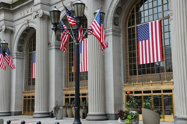 Cleveland landmark, Amerikai Egyesült Államok — Stock Fotó