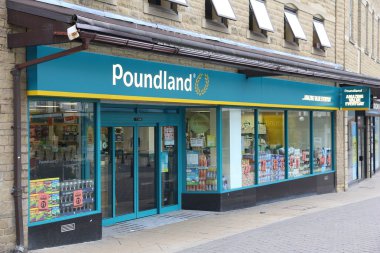 Poundland store, United Kingdom clipart