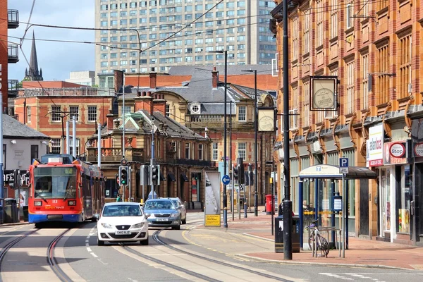 Schild, Stadt Großbritannien — Stockfoto